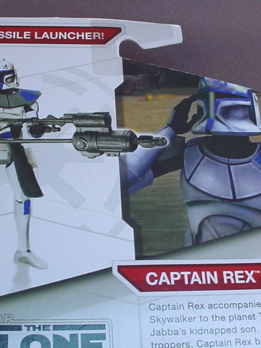 Star Wars The Clone Wars Captain Rex Action Figure, The Original Sealed Package - Picture 7 of 7